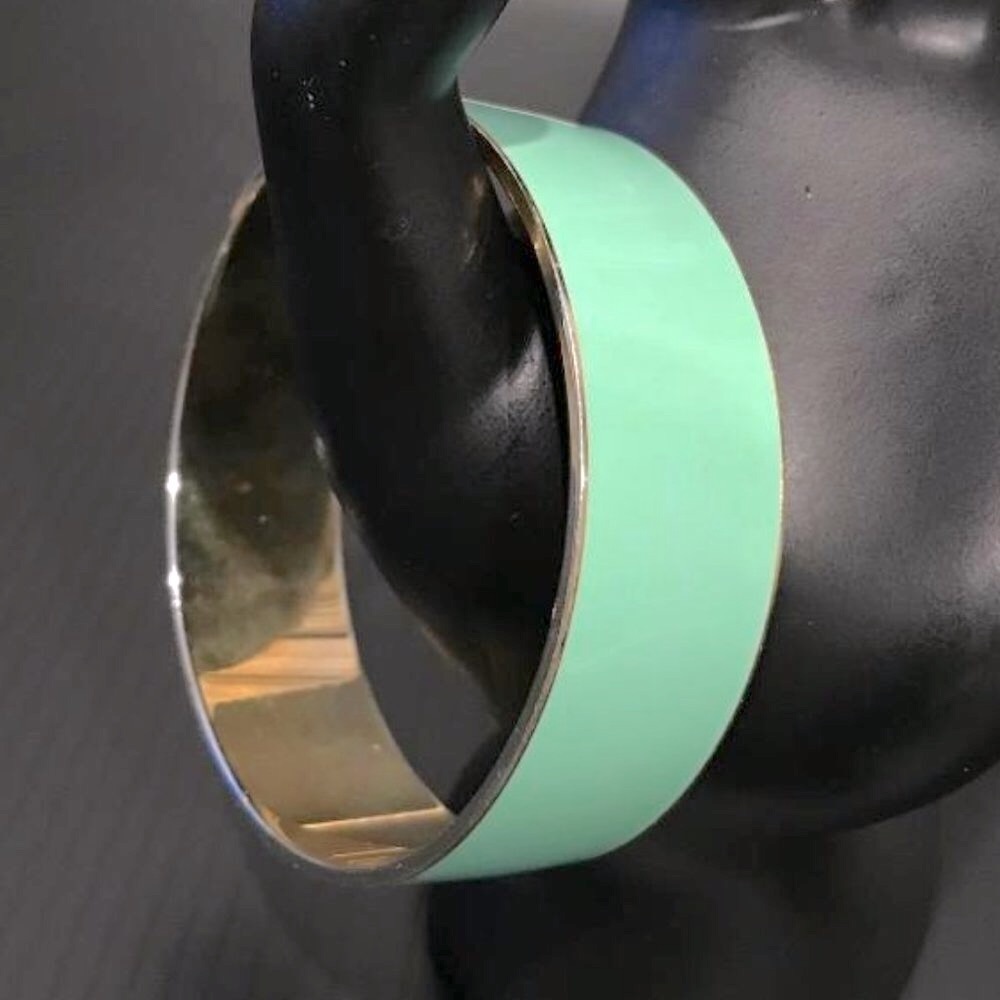 J. Crew Mint Green Bangle Bracelet